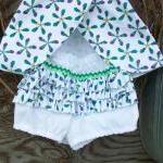 Baby Dress With Ruffled Bloomers, 6/9 Months,..