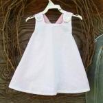 Baby Dress With Bloomers Size 12 Months (9,6..