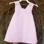 Baby Dress With Bloomers Size 12 Months (9,6..