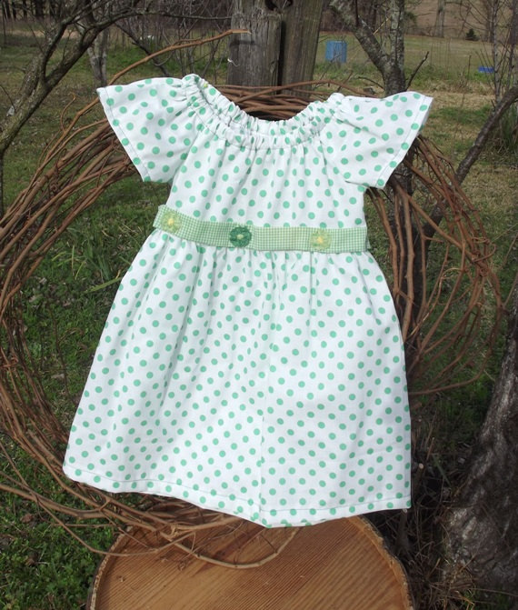 Toddler Peasant Dress In A Size 2 , Spring